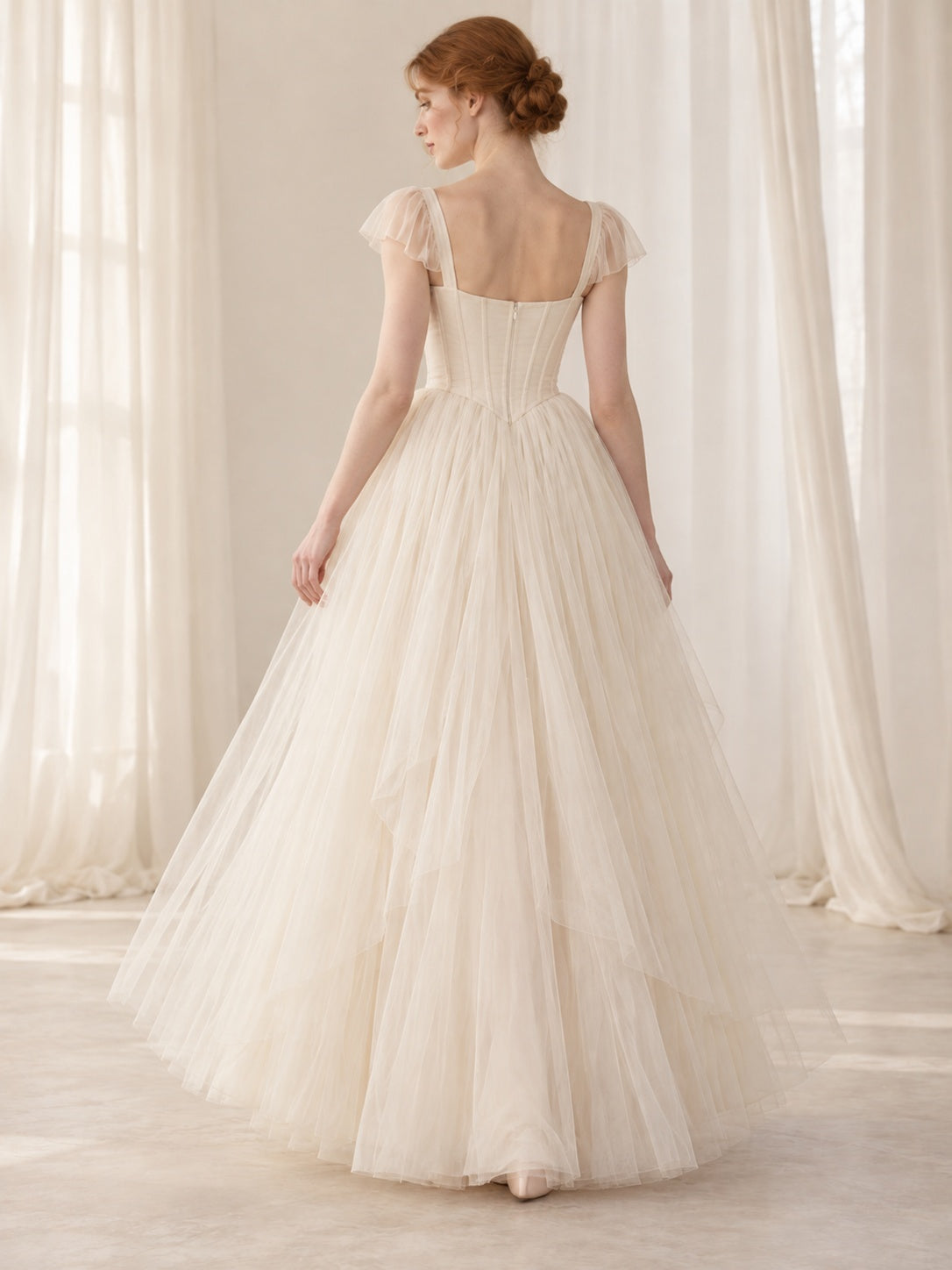 Ada Bridals style 373368, back view