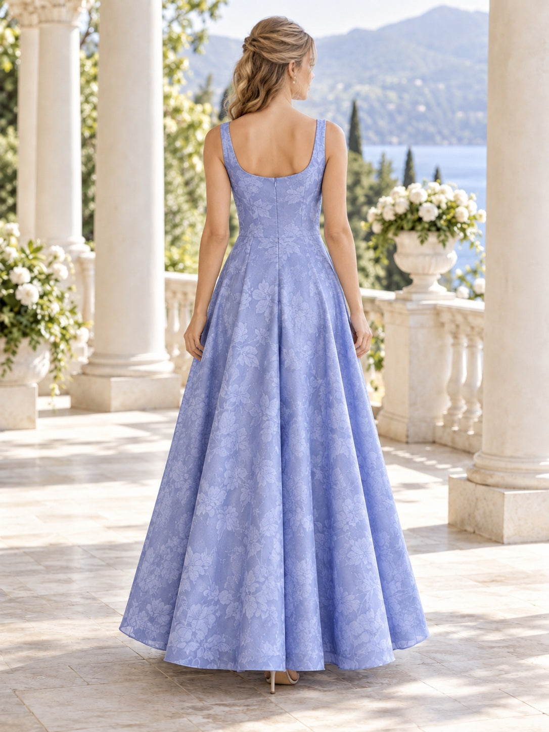 Ada Bridals style 112445, back view