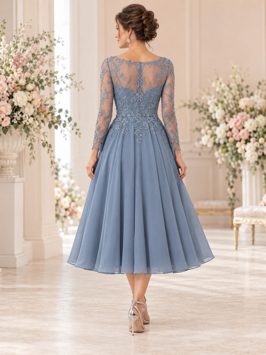 Ada Bridals style 204535, back view