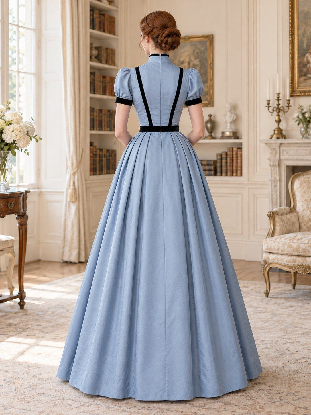 Ada Bridals style 373709, back view