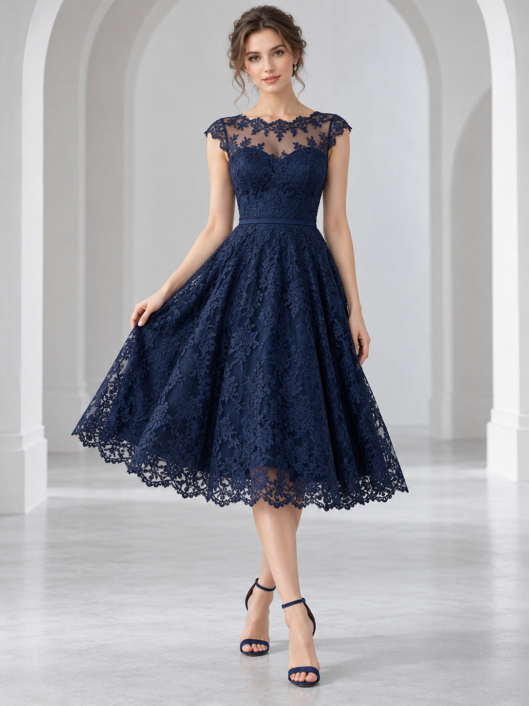 Ada Bridals style 374255, front view