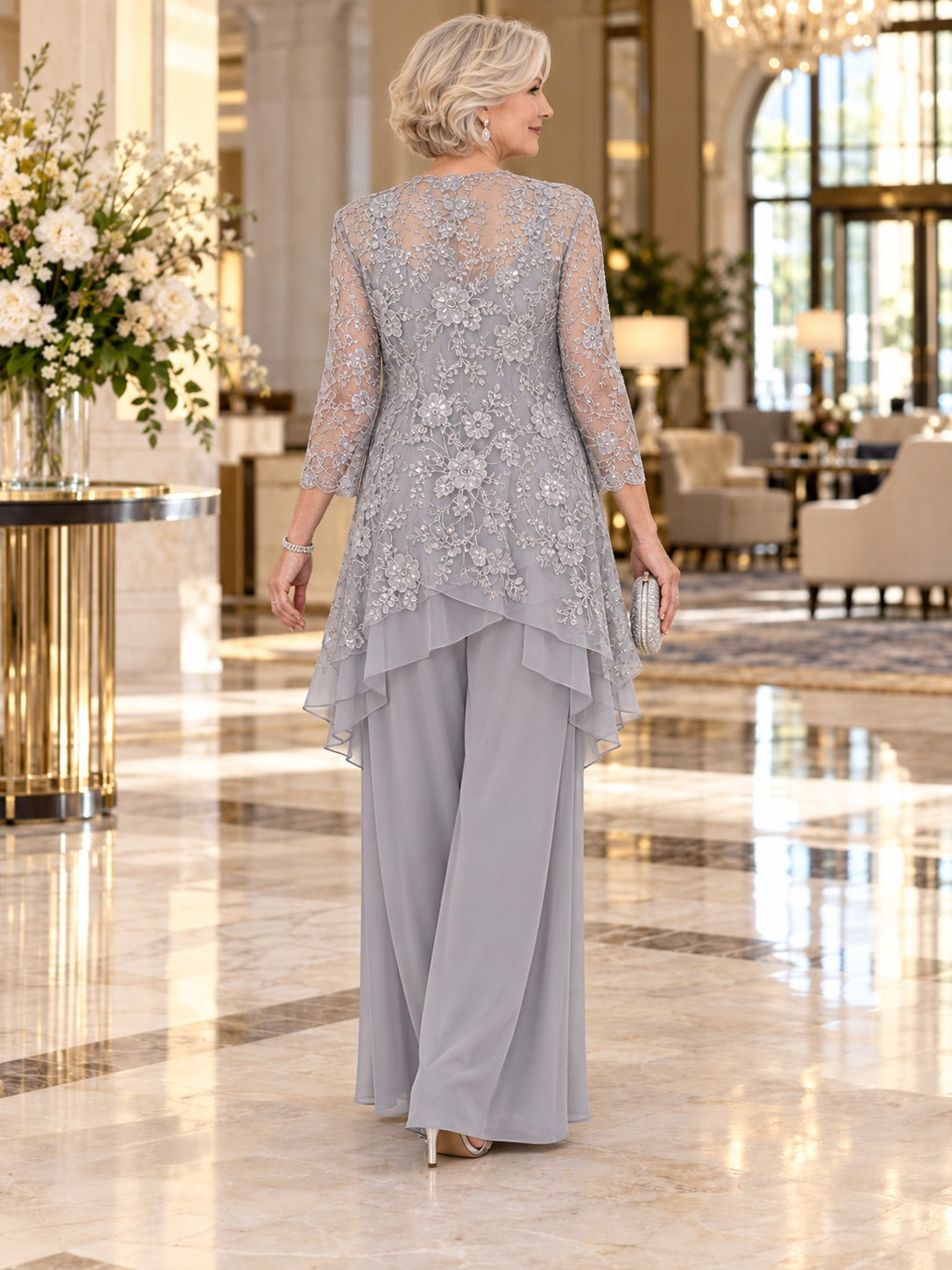 Ada Bridals style 374515, back view