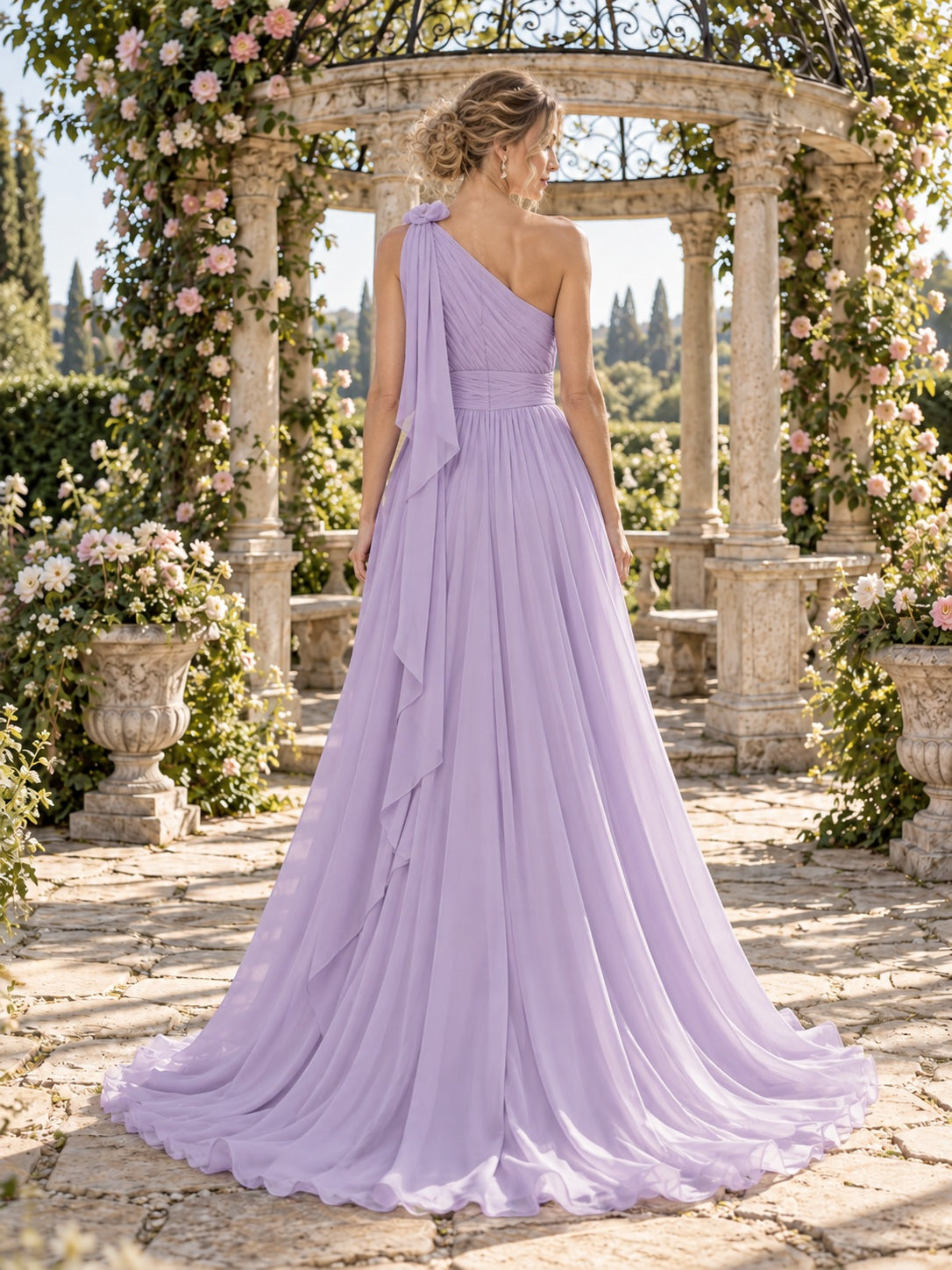 Ada Bridals style 736612, back view
