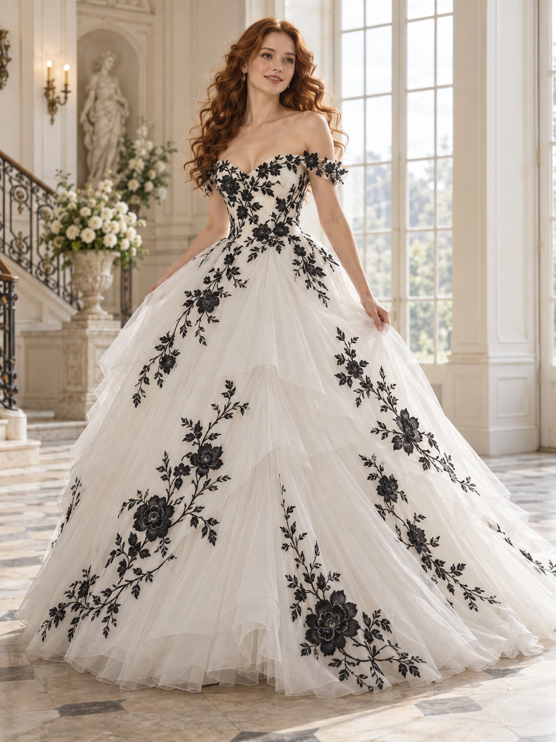 Ada Bridals style 736747, front view