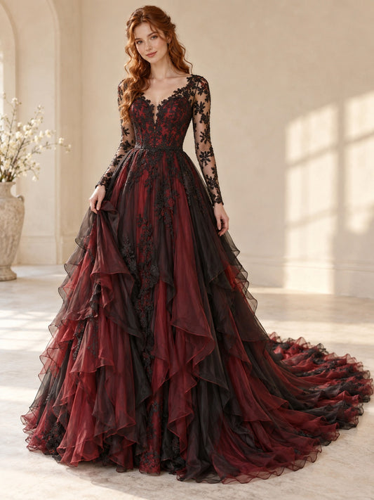 Ada Bridals style 737142, front view