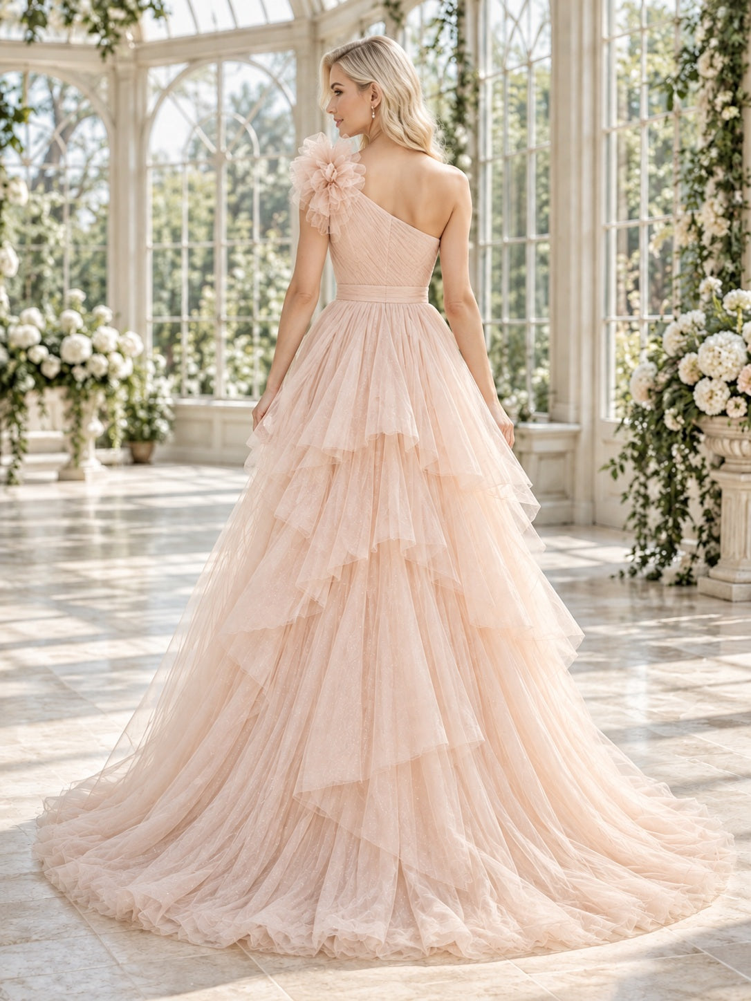 Ada Bridals style 737219, back view