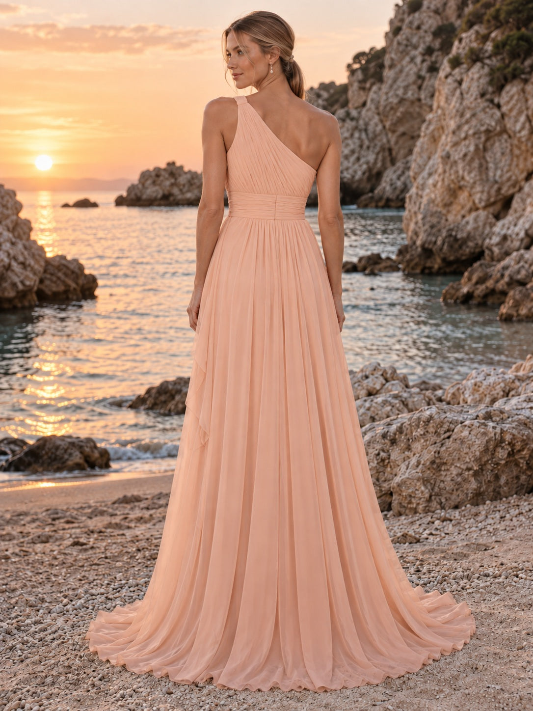 Ada Bridals style 737254, back view