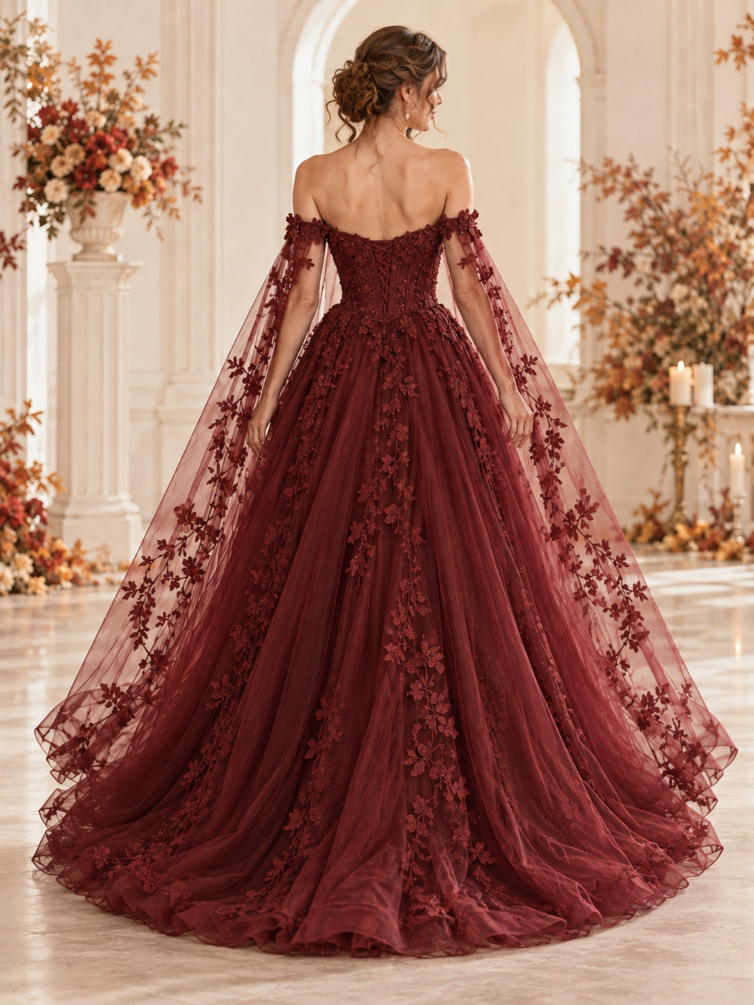 Ada Bridals style 737584, back view