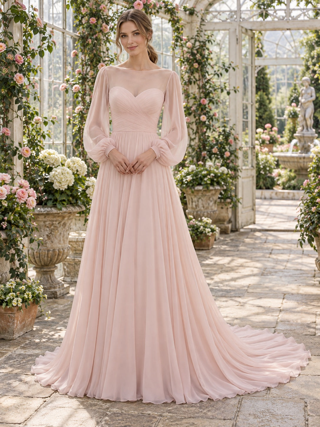 Ada Bridals style 737684, front view