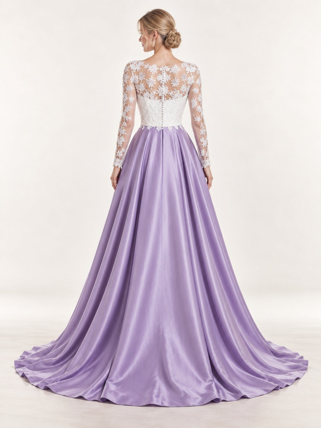 Ada Bridals style 738022, back view