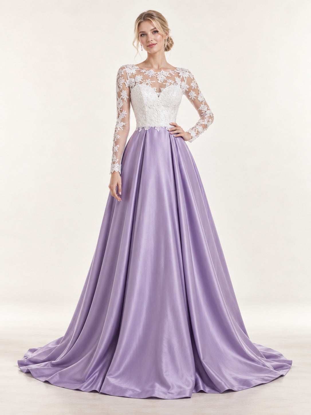 Ada Bridals style 738022, front view