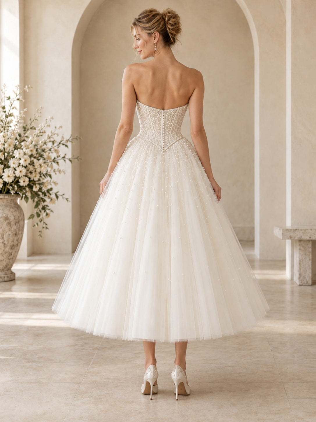 Ada Bridals style 738067, back view